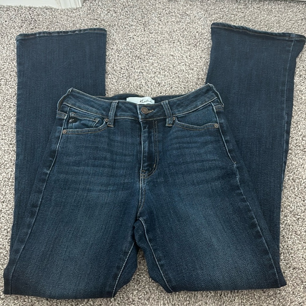 Dark Wash Flared Kancan Denim